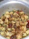 Zafrani potato salan