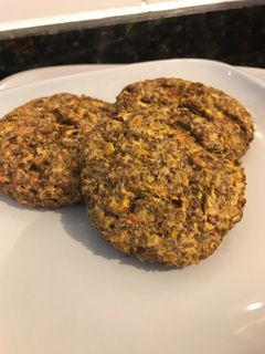 Una foto de Hamburguesas de lentejas y soya