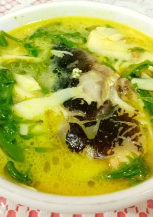 Foto resep Sayur Pakis Rebung dan Kepala Patin Kuah Santan