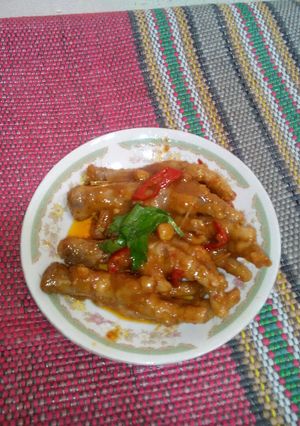 Foto resep Ceker Pedas Hap