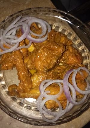 A picture of Dhuwan dhar gosht.