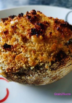 Une photo de Champignons farcis
