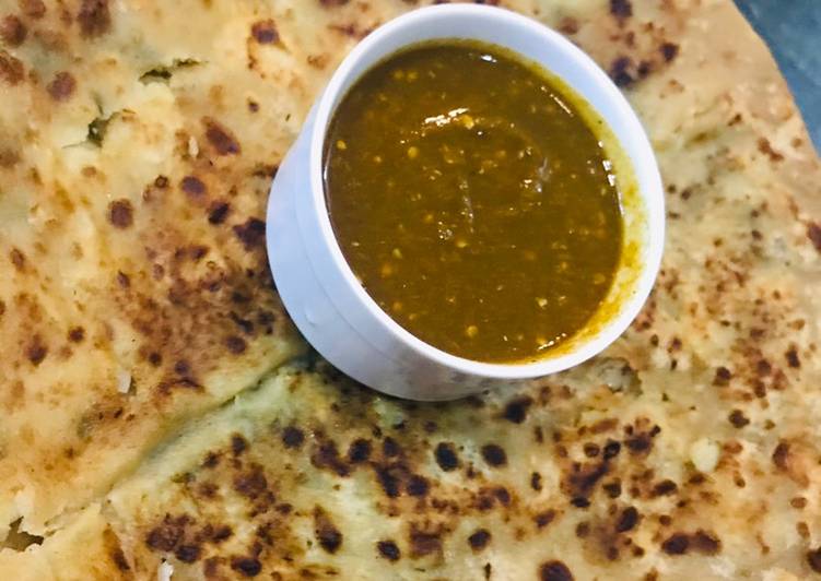 Recipe of Super Quick Homemade Aloo Paratha