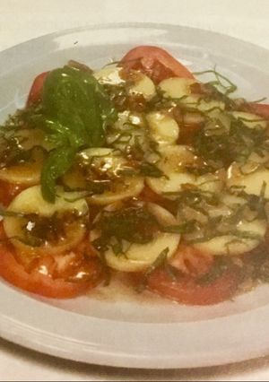 Una foto de Ensalada caprese