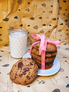 Hình của món Chocolate chip cookies.