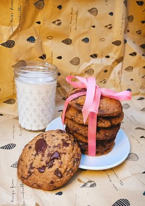 Hình của món Chocolate chip cookies.
