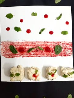 મલાઈ પનીર ટિક્કા વિથ 🍓 સ્ટ્રોબેરી ચટણી રેસીપી મુખ્ય ફોટો