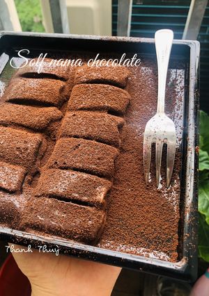 Hình của món Solf Nama chocolate.
