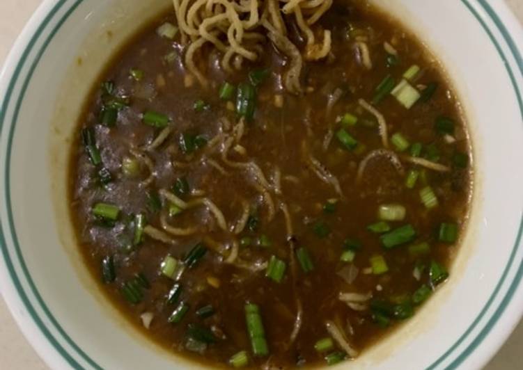 Simple Way to Prepare Quick Veg manchow soup