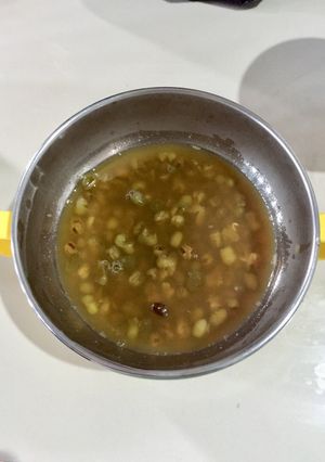 Foto resep Bubur Kacang Hijau Tanpa Santan Simple