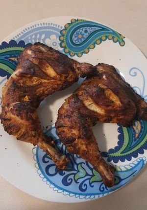A picture of Air fryer fried chicken.