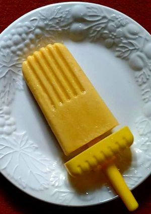 A picture of Mango Kulfi.