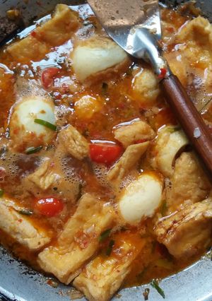 Foto resep Semur Tahu Telor