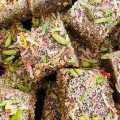 A picture of Oats katlu (gluten free).