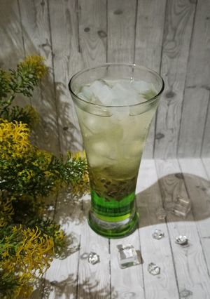 Foto resep Es Markisa Melon Nata de Coco