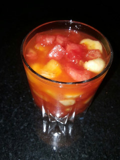 Fruit salad ainihin hoton girkin