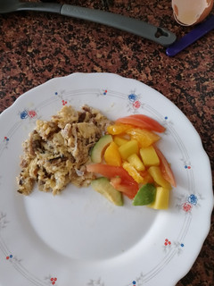 Una foto de Revuelto de sardinas
