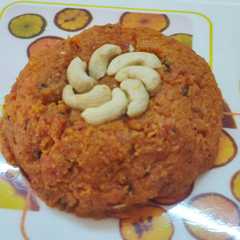 A picture of गाजर का हलवा(Gajar ka halwa recipe in Hindi).