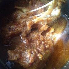 Pomfret (roopchada) curry A picture of Pomfret (roopchada) curry.