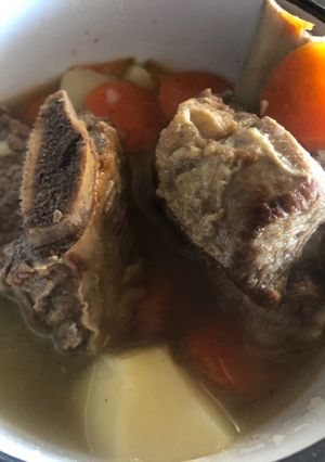 Una foto de Estofado de asado de tira