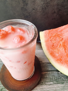Foto resep Es Susu Semangka