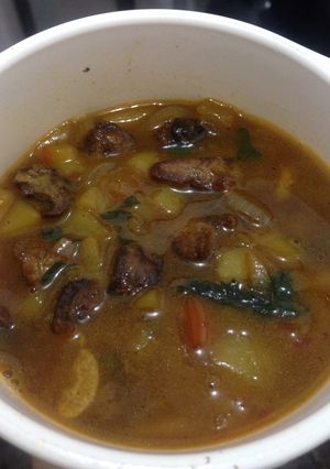 Foto resep Hati ampela kecap (1y+)