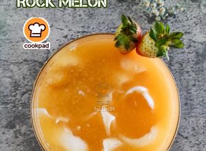 Gambar Air Kelapa Pandan Rock Melon
