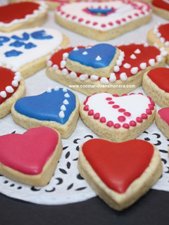 Una foto de Galletas Corazón