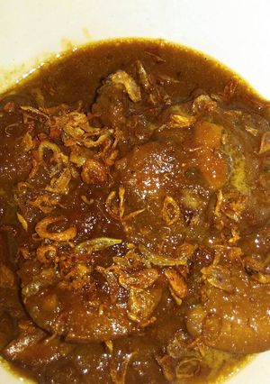 Foto resep Semur Jengkol Hitam Manis