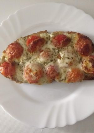 Foto de Bruschettas com tomate e mozzarella