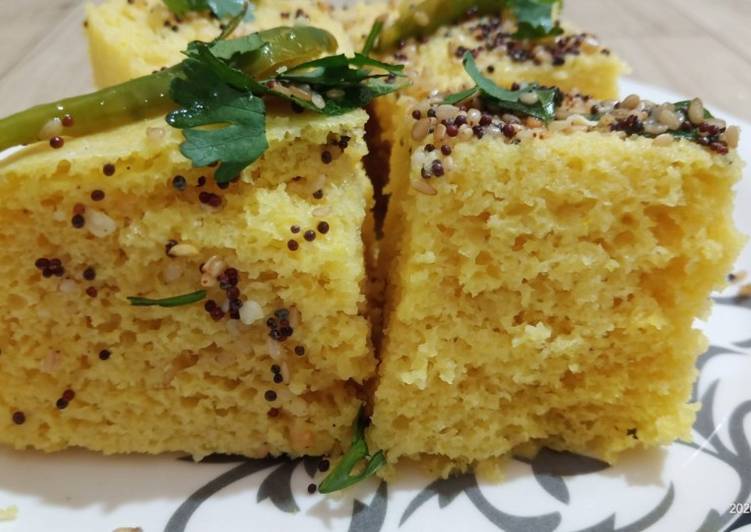 Recipe of Ultimate Perfect Super Sponge nylon dhokla