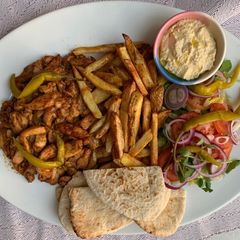 A picture of Chicken Shawarma.