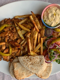 A picture of Chicken Shawarma.
