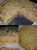 Torta de manzana streusel