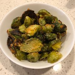 A picture of Roasted Brussel Sprouts.