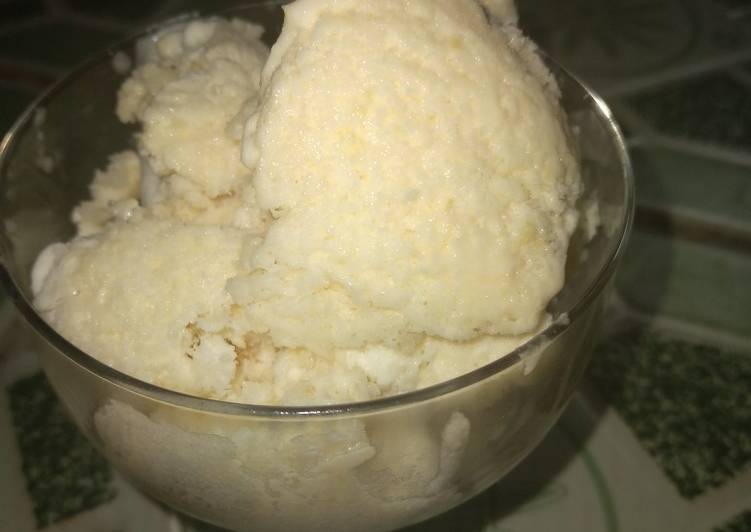 step by step  Es krim nangka yang pingin nambah