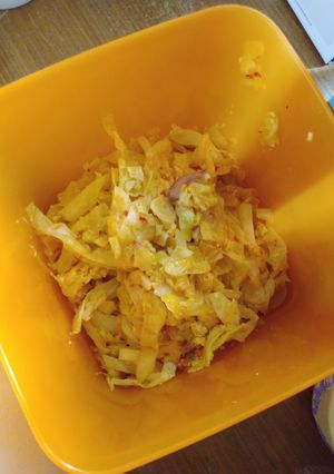 Foto resep Tumis kol orak arik telor