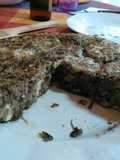 Tortilla de calabacín y botifarró