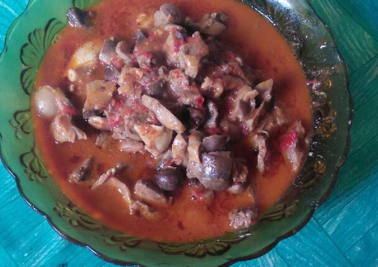 Bahan Sambal ampela hati | Resep Bumbu Sambal ampela hati Yang Enak Banget