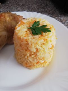 Sárgarépás rizs recept fotója