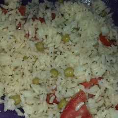 A picture of Arroz blanco con chía.