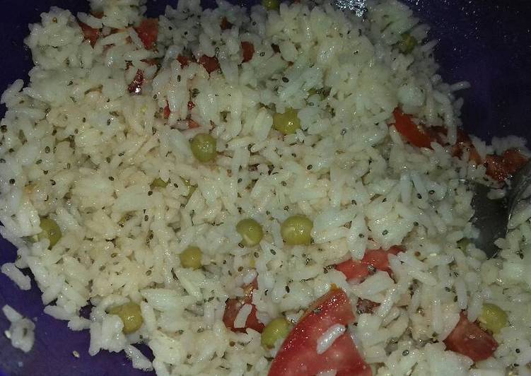 Dieta con arroz blanco