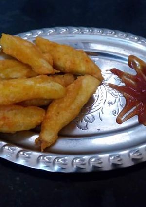 कैरी फ्राइज (Karry fries recipe in hindi) रेसिपी मुख्य फोटो