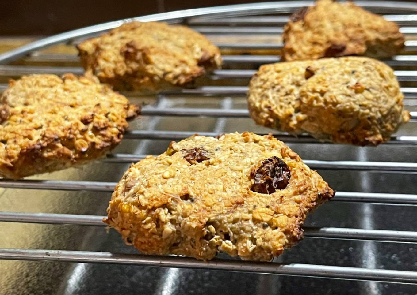 Galletas de avena y plátano