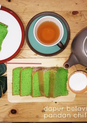 Foto resep Pandan Chiffon Cake