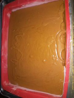 Una foto de Masa para brownie