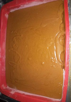 Una foto de Masa para brownie