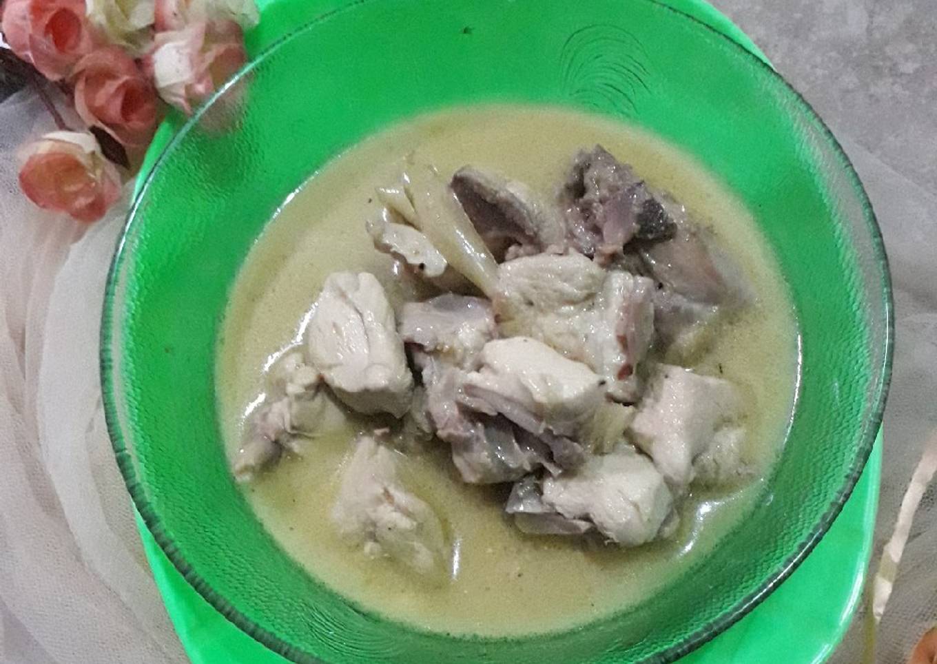 Opor ayam praktis