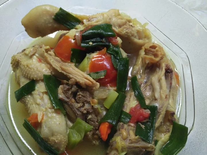 Cara Mudah Membikin Resep  Tim ayam simple (tanpa minyak) yang Menggugah Selera, Enak Banget