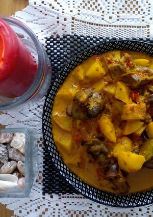 Foto resep Gulai Ati Ampela Kentang
